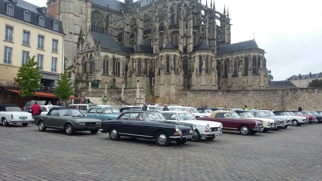 Logis Louisblanc, Muraille Romaine, Lit Queen-Size, Centre Ville Le Mans Luaran gambar